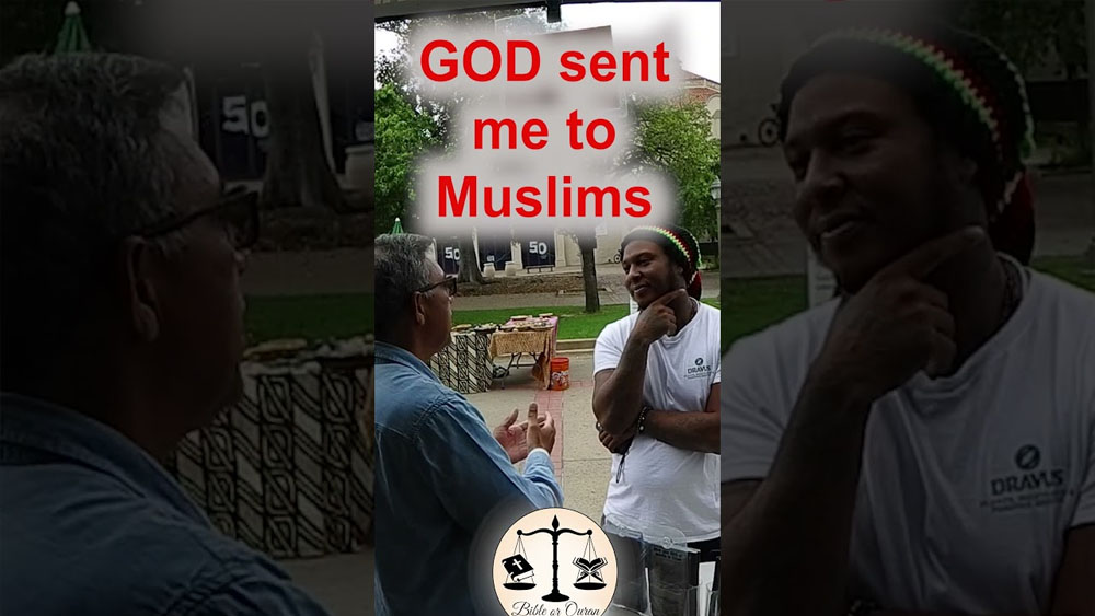 GOD sent me to Muslims/BALBOA PARK 